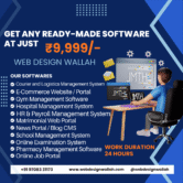 Get Any Ready-Made Software at Just ₹9,999/- | Web Design Wallah